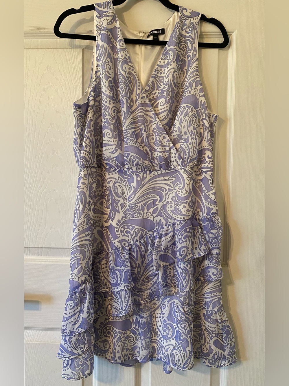 Express Ruffle Midi Dress
